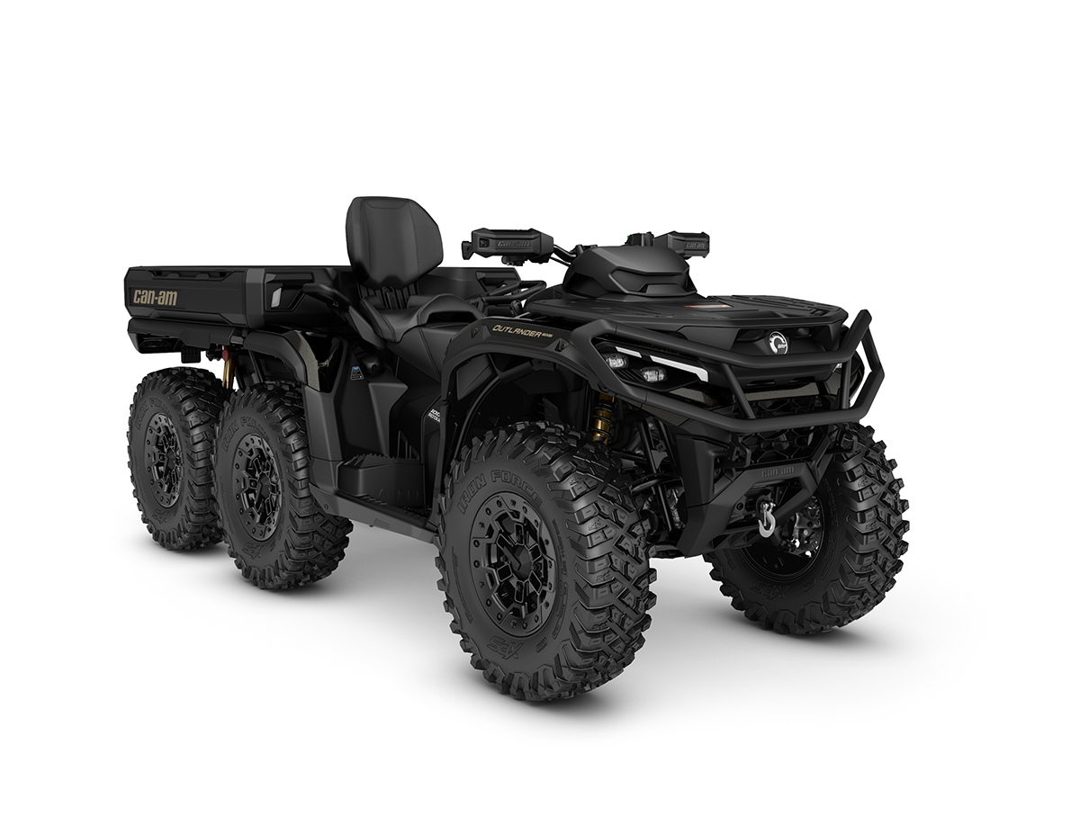 ORV ATV Can Am MY26 Can Am Outlander MAX 6X6 Backcountry 1000R Stealth Black 0002KTC00 34FR INT
